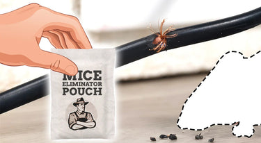 Mice repellent pouches